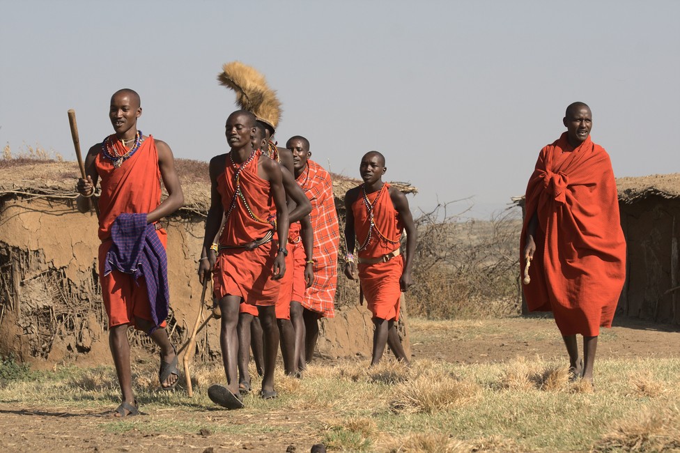 Maasai village