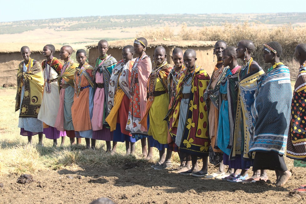 Maasai village